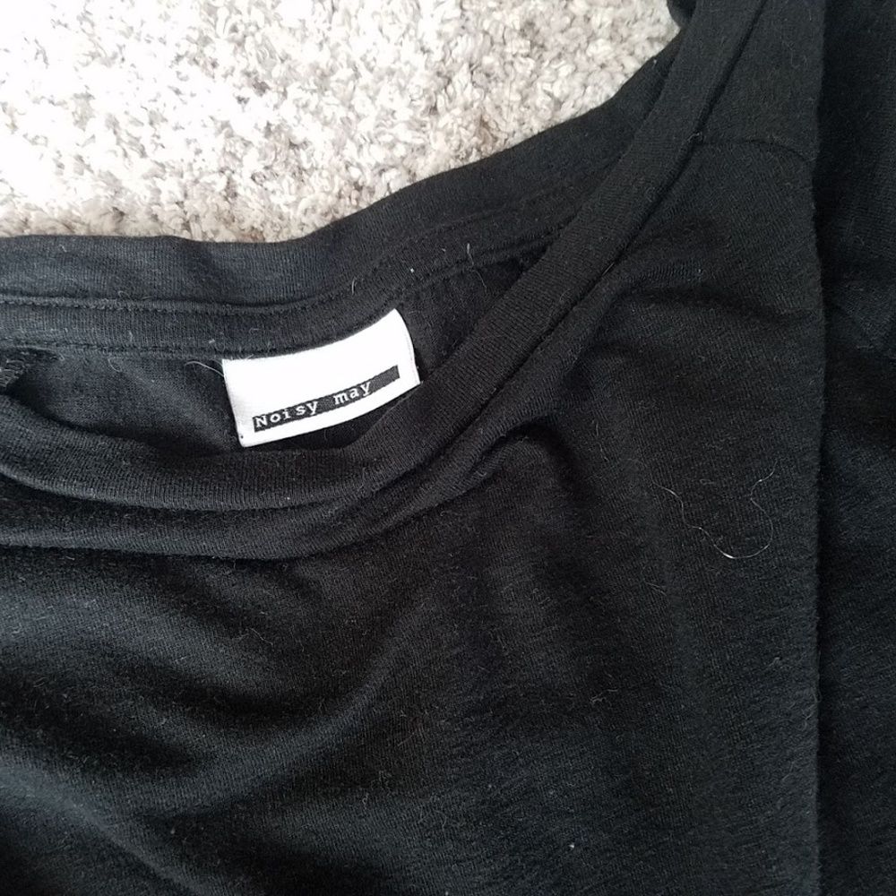 Noisy May fran raglan seam long sleeved top - Picture 4 of 6